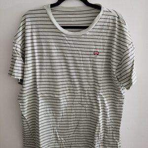 Mint green stripped tee